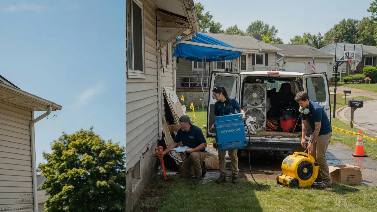 Ceiling Leak Cleanup in Blue River, KY near me
